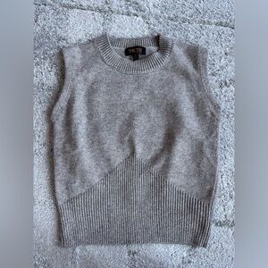 Truth Tan Knit Sweater Vest